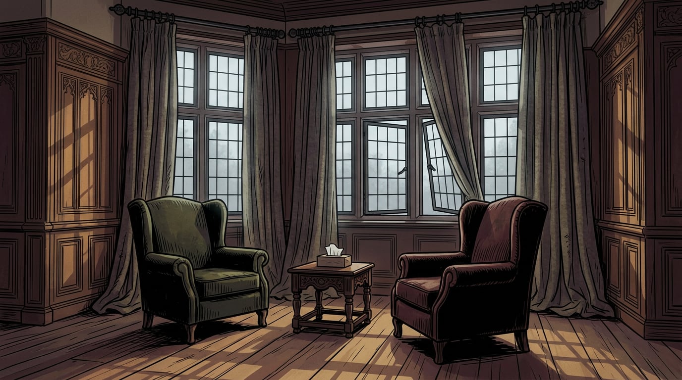 Graphic novel style example
