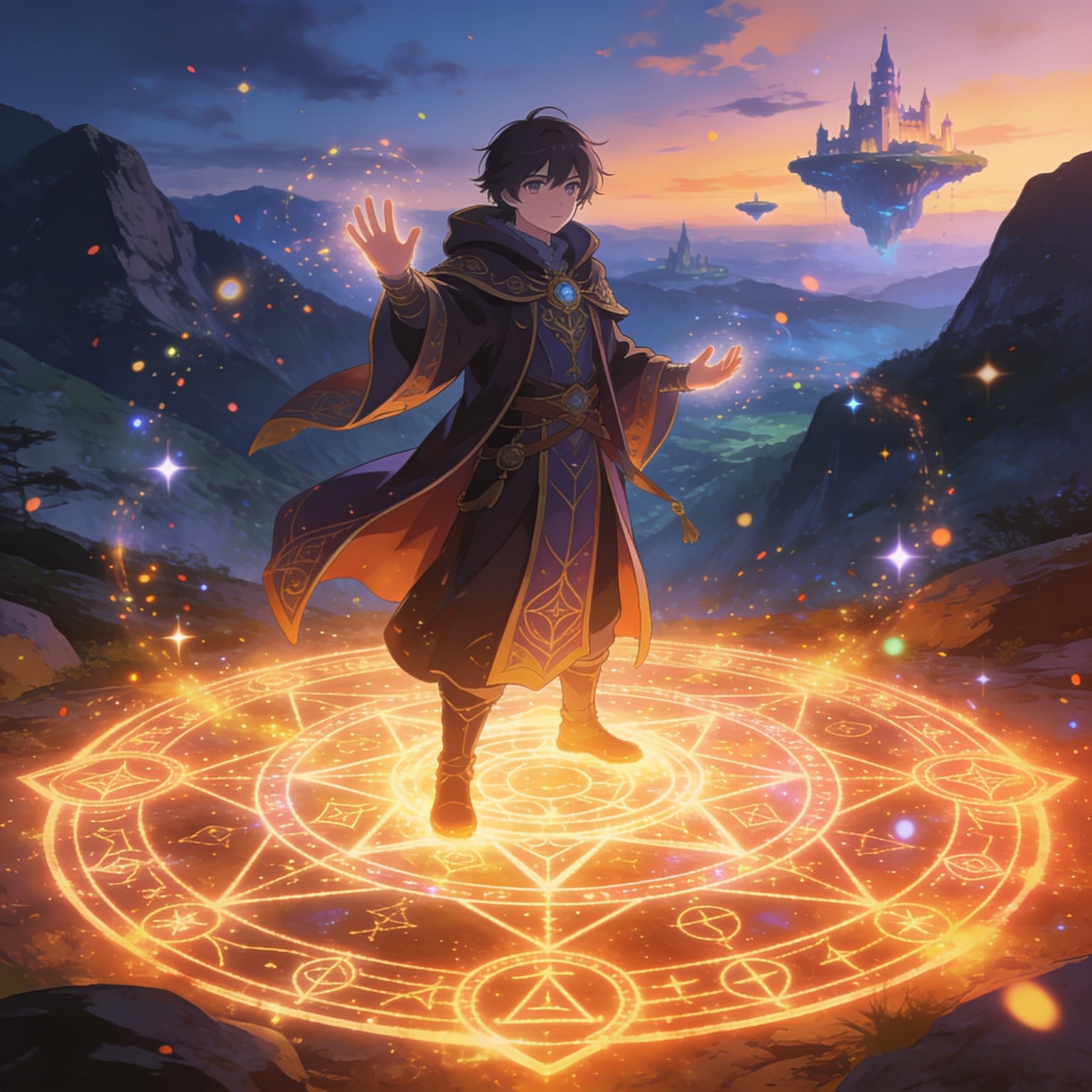 Arcane anime style example
